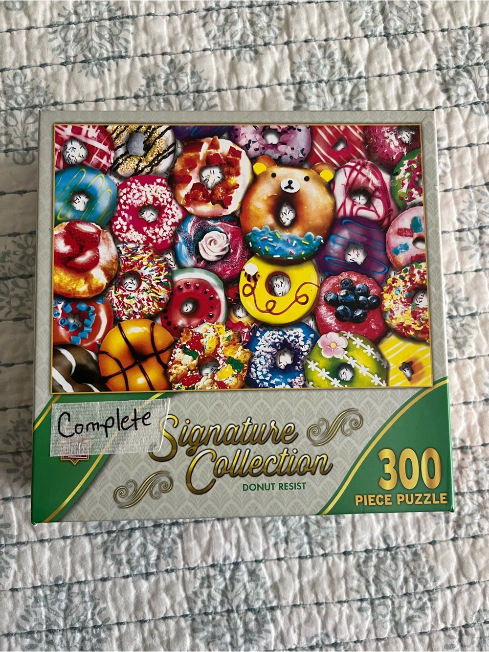 Signature Collection Donut Puzzle - Colorful Donuts (300 Piece)
